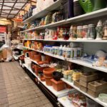 keramika, kropáče a truhlíky v zahradnictví Toužim